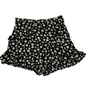 Zara-Floral shorts